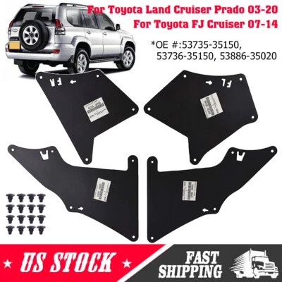 Protector contra salpicaduras guardabarros protector para Lexus GX460\GX470 Toyota FJ-Cruiser 4Runner Foto 1 de 4