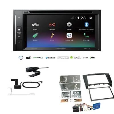 Pioneer Autoradio Bluetooth DVD Mercedes Benz C-Klasse Coupe Facelift mit Canbus - Bild 1 von 4