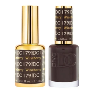 DND DC Soak Off Gel + Nail Polish - 179 - Wineberry - Picture 1 of 4