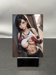 Tifa Lockhart Waifu Anime Personalizzata Arte Trading Card Nuova con etichette Disponibile W3137 - Foto 1 di 2