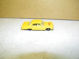 Matchbox Series Lesney No.20 Chevrolet Impala Taxi Cab Made in England