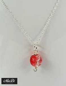 Collana in argento sterling fatta a mano con argento sterling autentico e... - Foto 1 di 4