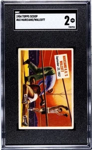 1954 Topps Scoop Rocky Marciano Joe Wolcott SGC 2 #65 Boxing - Picture 1 of 2