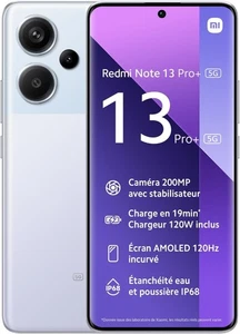 Xiaomi Redmi Note 13 Pro Plus 5G Smartphone 8+256GB 200MP 120Hz 120W NFC PURPLE - Foto 1 di 4