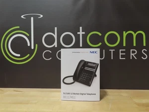 NEC SL2100 12 Button Digital Telephone IP7WW-12TXH-B1 TEL(BK) BE117451 NEW - Picture 1 of 6