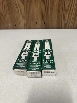 GE Biax S ECO 9W 2 Pin Compact Fluorescent Lamp F9BX/841/ECO, FS - Image 1 of 2
