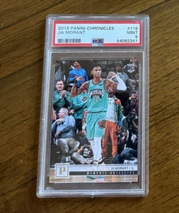 Ja Morant 2019-20 Panini Chronicles RC #116 Young Dolph Tuohy PSA 9 como nuevo - Imagen 1 de 2