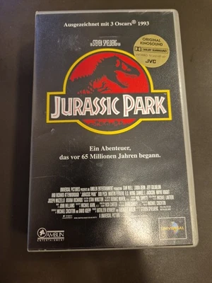 Jurassic Park VHS 1993 Film Video Kassette Abenteuer Nostalgisch - Bild 1 von 2