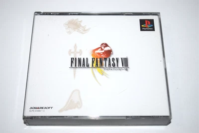 Final Fantasy VIII Playstation 1 PS1 Discs w/ Case NTSC-J JAPAN - Image 1 of 2