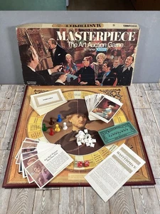 Masterpiece The Art Auction Board Game - Parker 1970 Vintage Game - Complete - Picture 1 of 24