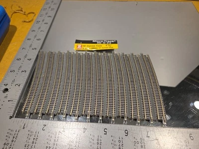 Micro Trains Line MTL Z Gauge Curved 13 ° 490mm 99040912 Lot Of 12 Sections #5 - Image 1 of 4