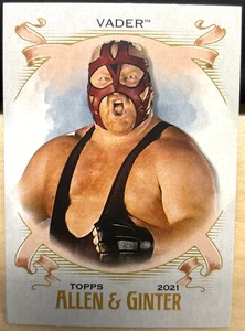 2021 Topps Heritage WWE Wrestling Allen & Ginter AG-29 Vader - Picture 1 of 2