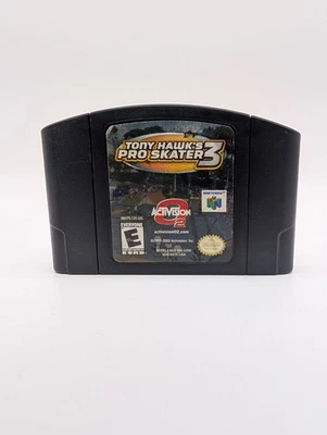 Tony Hawk's Pro Skater 3 (Nintendo 64, 2002) N64 Authentic Tested Cart Only - Image 1 of 4