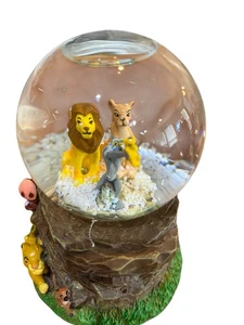 Disney Lion King Snow Globe Simba on Pride Rock Nala Mufasa Pumba Timon READ - Picture 1 of 8