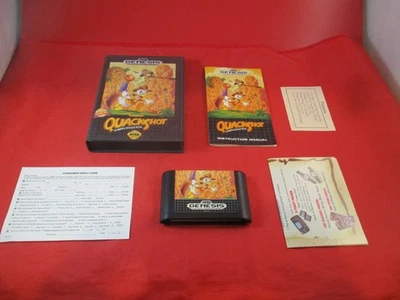 Quackshot Starring Donald Duck (Sega Genesis) COMPLETE w/Box manual treasure map - Image 1 of 4