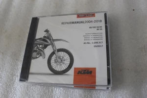 NEW OEM KTM REPAIR MANUAL 04-18 85/105 SX/XC 3206317 - Picture 1 of 1