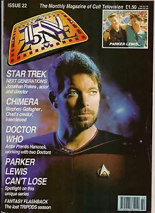 TV Zone#21 1991 JONATHAN FRAKES,TRIPODS, RED DWARF - Picture 1 of 1