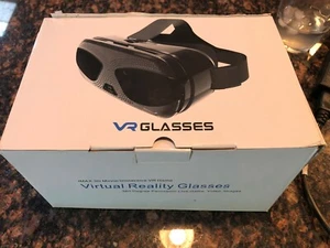 Fritesla Virtual Reality 3D Glasses Virtual Real Smartphones Black New in Box - Picture 1 of 5