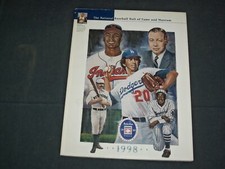 1998 THE NATIONAL BASEBALL HALL OF FAME AND MUSEUM YEARBOOK - J 3845