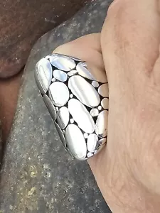 John Hardy Long Kali Saddle Ring Size 5.5 - Picture 1 of 4