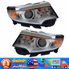 Headlamps Pair Set Left+Right Headlights for 2011-14 Ford Edge Halogen Projector