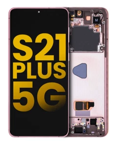 OLED Assembly With Frame Compatible For Samsung Galaxy S21 Plus 5G - Picture 1 of 13