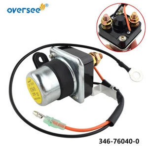 346-76040-0 Starter Solenoid Relay For Tohatsu Outboard 2T 25HP 30HP 40HP 50HP - Picture 1 of 5