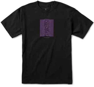 T-shirt Color Bars x Joy Division Unknown Pleasures nera nuova con etichette - Foto 1 di 2