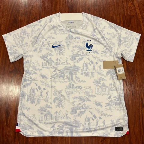 2022-23 Men’s Nike France National Team Away Soccer Jersey 2XL XXL Cover