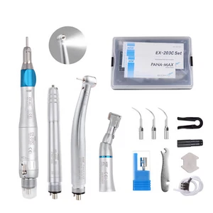 NSK Typ Dental PANA MAX LED High Speed Handstück + Luftskalierer + EX203C Low Speed CE - Bild 1 von 48