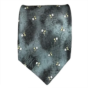 Corbata para hombre Hugo Boss gris cuello seda - Imagen 1 de 5