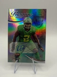 2023 Prestige Rookies Xtra Points Signatures Premium DJ Johnson RC #330 - Picture 1 of 2