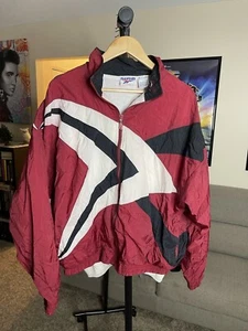 Chaqueta cortavientos Reebok vintage para hombre talla grande - Imagen 1 de 7
