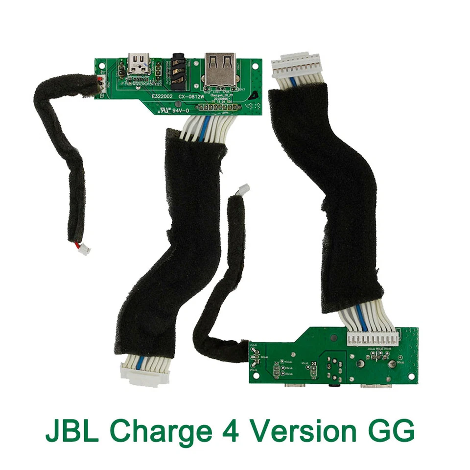 Placa de porta de carregamento USB fabricante de equipamento original cabo flexível conector de doca para JBL Charge 3/4 - Imagem 1 de 4