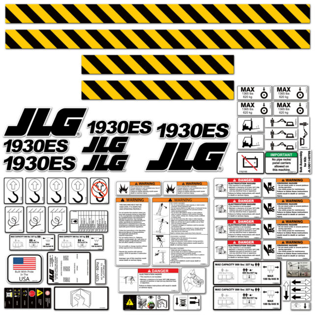 JLG E450AJ vector drawing