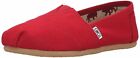 TOMS Women's Solid Canvas Classic Slip on Flat Loafer Shoes