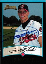 2001 Bowman Draft Picks & Prospects Signed MLB Baseball Card you Pick 1