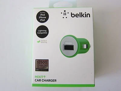 Cargador de Coche Belkin F8J002ttGRN MIXIT con Puerto USB - 2.1 AMPERIOS Verde Nuevo Foto 1 de 4