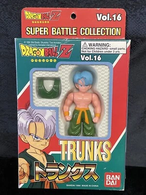 Dragon Ball Z Super Battle Collection Vol 16 Kid Trunks Bandai Vintage 1996 Caja Foto 1 de 4