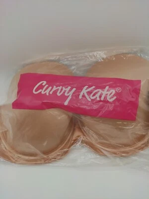 Sujetador moldeado sin tirantes CURVY KATE Smoothie beige latte 30FF/32K Foto 1 de 4