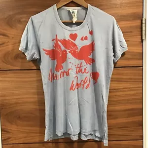 Vivienne Westwood Worlds End ‘mirror The World’ T-shirt Size Small - Picture 1 of 4