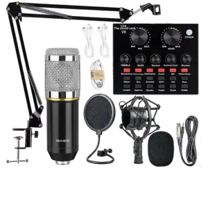 Podcast Equipment Bundle BM-800 Condenser with Voice Changer Recording Studio - Picture 1 of 13