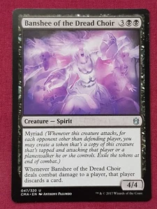 Magic The Gathering COMMANDER ANTHOLOGY BANSHEE OF THE DREAD CHOIR card MTG - Picture 1 of 2