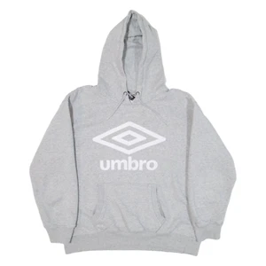 Sudadera con capucha gris para mujer UMBRO M - Imagen 1 de 6