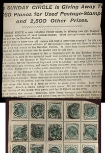 GB QV 1901 Halfpenny x 20 Briefmarken..SONNTAGSKREIS KLAVIER PROMO BARFUSS MISSION - Bild 1 von 1