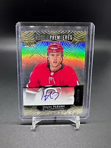 2017-18 Upper Deck Trilogy #87 Haydn Fleury Autograph /349 - Picture 1 of 2