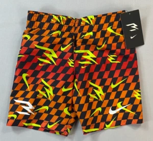 Boy's Nike Little Boy's B Gradient Check Swim Shorts NEW - Picture 1 of 2