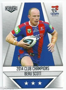 2015 NRL Elite Club Champions (CC15/32) Beau SCOTT Knights # - Picture 1 of 1