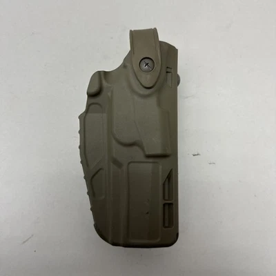 USED Safariland Holster  SIG P320 M17 M18 Tan 499 Right Hand QLS Fork MHHC - Image 1 of 4