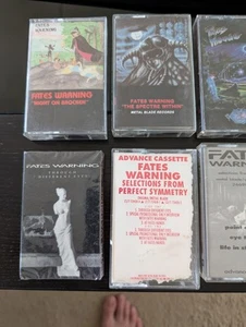 Fates Warning - 10 CassetteS - Through Different Eyes Sealed, Samplers, Spectre - Picture 1 of 10